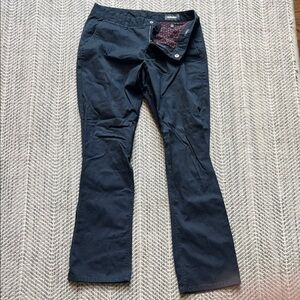 Bonobos Navy Trousers with Patterned Lining